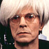 David Bowie as Andy Warhol