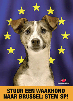 Stuur een waakhond naar Brussel: Stem SP!